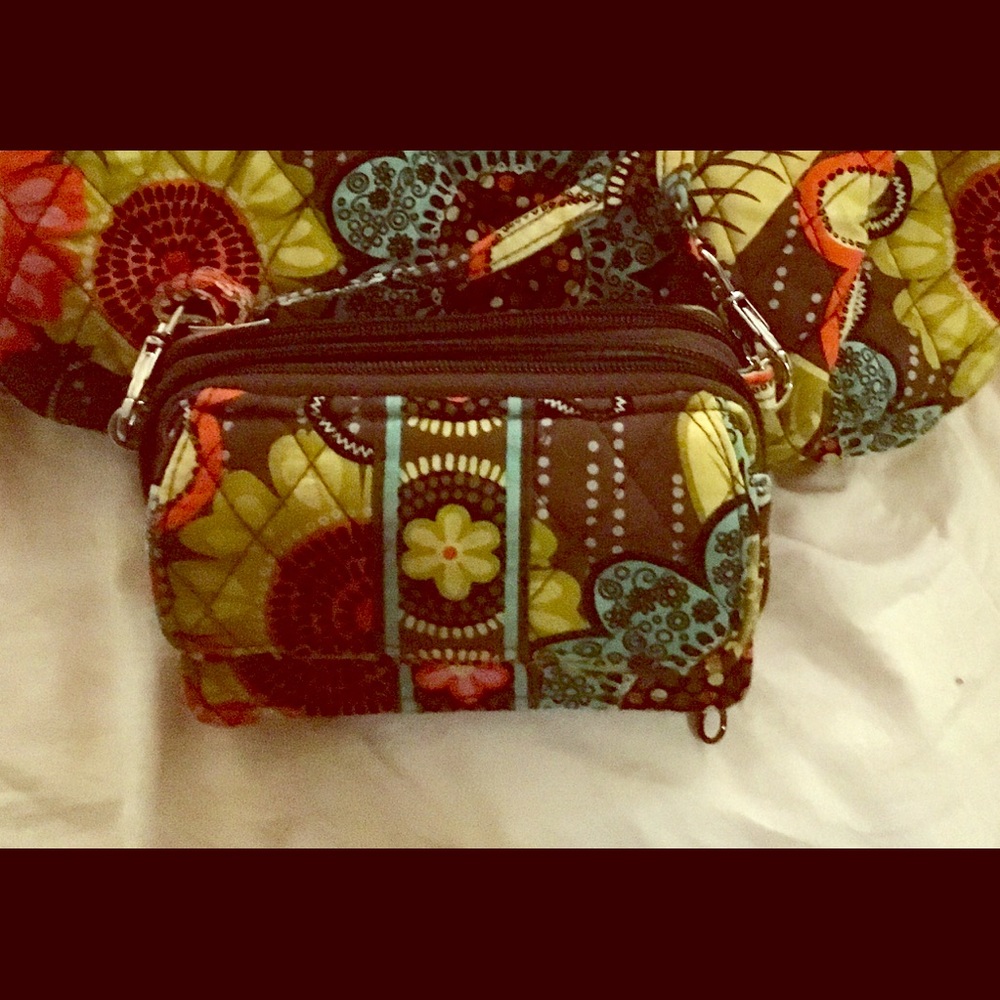 Vera Bradley All in One Crossbody in Flower Shower